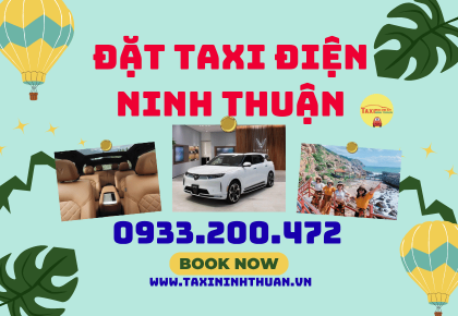Đặt taxi điện Ninh Thuận