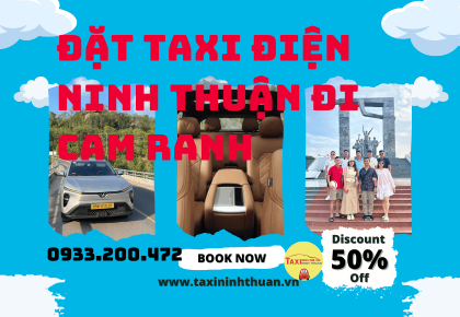 Đặt taxi điện Ninh Thuận đi Cam Ranh