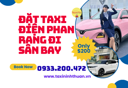 Đặt taxi điện Phan Rang đi sân bay