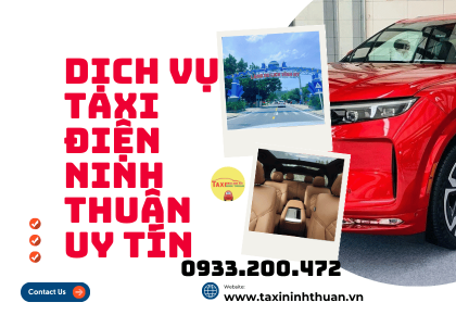 Dịch vụ taxi điện Ninh Thuận uy tín