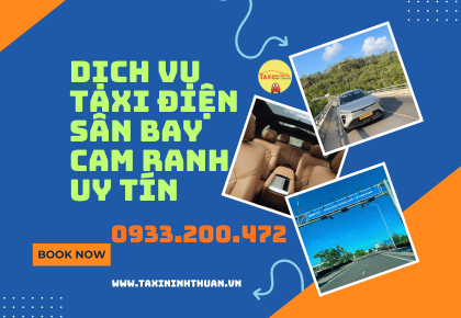 Dịch vụ taxi điện sân bay Cam Ranh uy tín