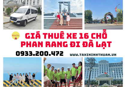 Giá Thuê Xe 16 Chỗ Phan Rang Đi Đà Lạt