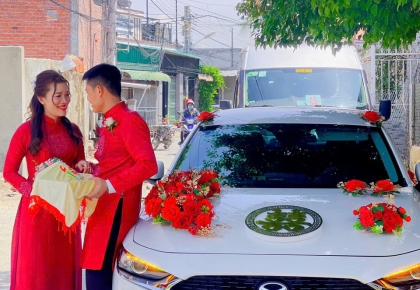 Giá thuê xe cưới hỏi Ninh Thuận 
