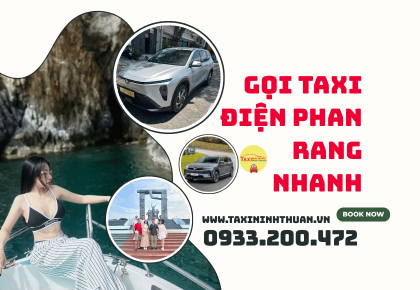 Gọi taxi điện Phan Rang nhanh