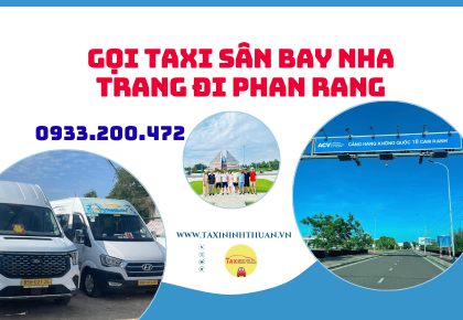 Gọi Taxi Sân Bay Nha Trang Đi Phan Rang
