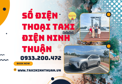 Số điện thoại taxi điện Ninh Thuận