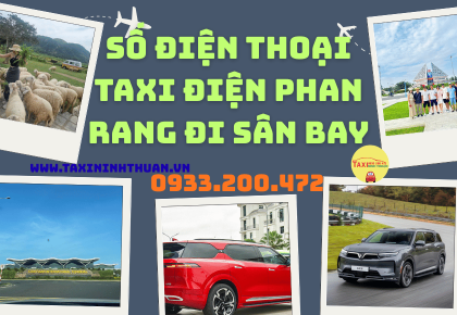 Số điện thoại taxi điện Phan Rang đi sân bay