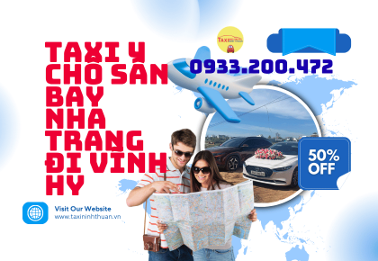 Taxi 4 Chỗ Sân Bay Nha Trang Đi Vĩnh Hy