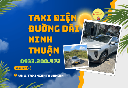 Taxi điện đường dài Ninh Thuận