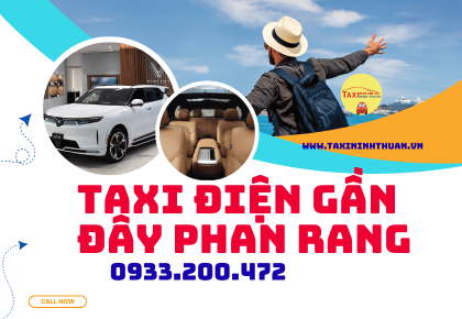 Taxi điện gần đây Phan Rang