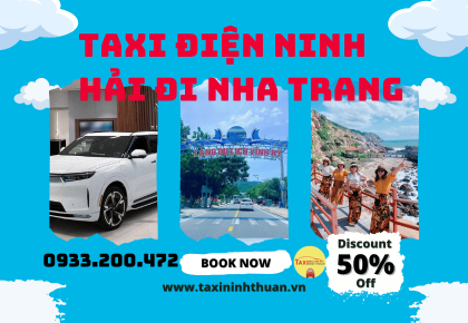 Taxi điện Ninh Hải đi Nha Trang