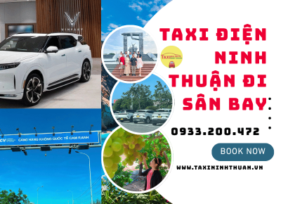 Taxi điện Ninh Thuận đi sân bay