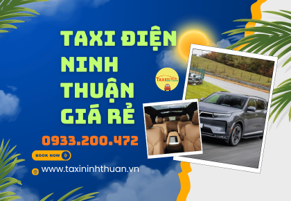 Taxi điện Ninh Thuận giá rẻ