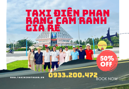 Taxi điện Phan Rang Cam Ranh giá rẻ