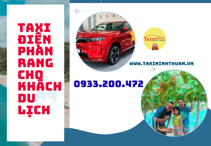 Taxi điện Phan Rang cho khách du lịch