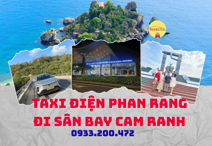 Taxi điện Phan Rang đi sân bay Cam Ranh