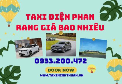 Taxi điện Phan Rang giá bao nhiêu