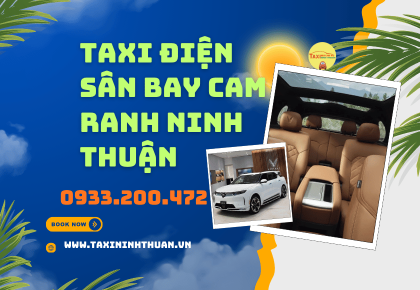 Taxi điện sân bay Cam Ranh Ninh Thuận