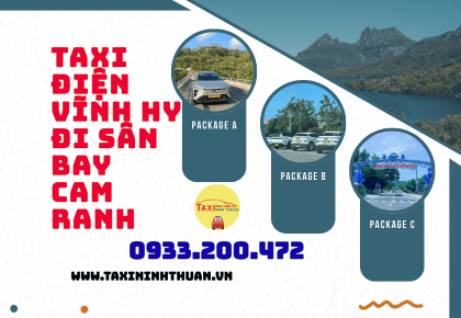 Taxi điện Vĩnh Hy đi sân bay Cam Ranh