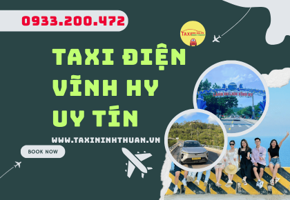 Taxi điện Vĩnh Hy uy tín