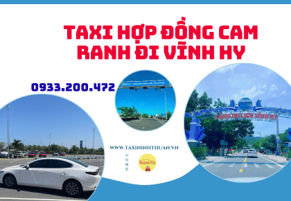 Taxi Hợp Đồng Cam Ranh Đi Vĩnh Hy