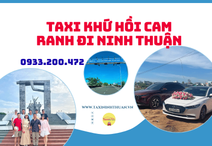 Taxi Khứ Hồi Cam Ranh Đi Ninh Thuận