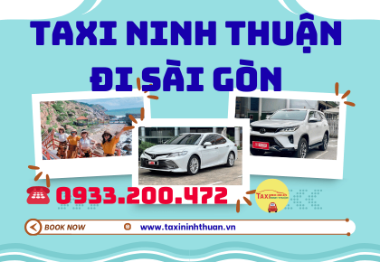 Taxi Ninh Thuận đi Sài Gòn