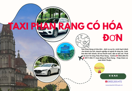 Taxi Phan Rang có hóa đơn