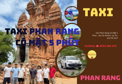 Taxi Phan Rang Có Mặt 5 Phút