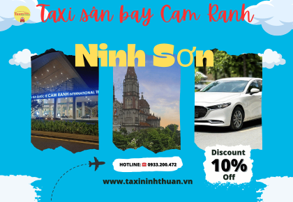 Taxi sân bay Cam Ranh về Ninh Sơn
