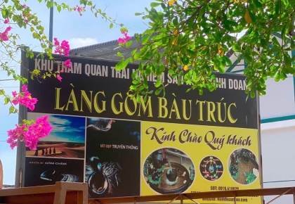 Tham Quan Làng Gốm Bàu Trúc 