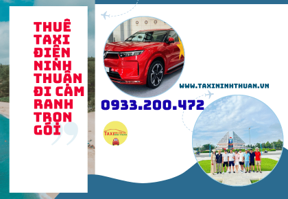 Thuê taxi điện Ninh Thuận đi Cam Ranh trọn gói