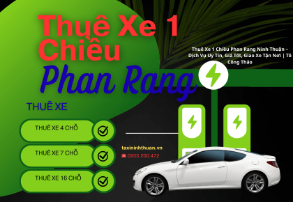 Thuê Xe 1 Chiều Phan Rang