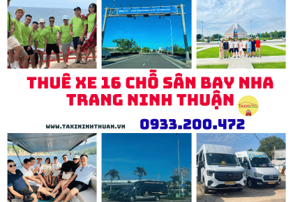 Thuê Xe 16 Chỗ Sân Bay Nha Trang Ninh Thuận