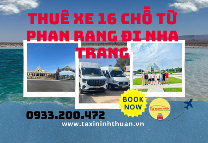 Thuê Xe 16 Chỗ Từ Phan Rang Đi Nha Trang