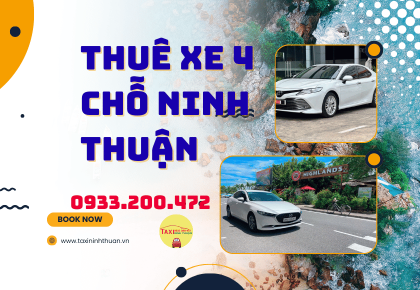 Thuê xe 4 chỗ Ninh Thuận