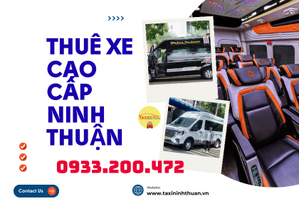 Thuê xe cao cấp ninh thuận