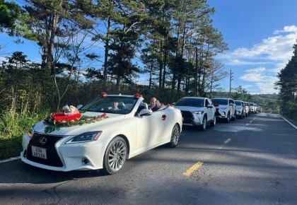 Thuê Xe Cưới Hỏi Trang Trí Đẹp Ninh Thuận