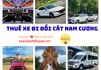 Thuê Xe Đi Đồi Cát Nam Cương