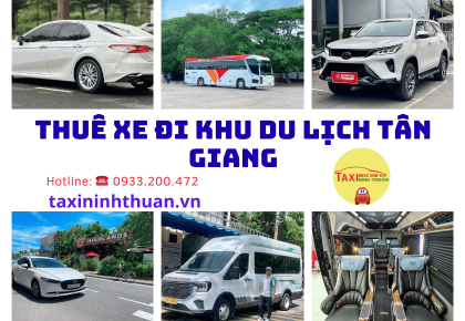 Thuê Xe Đi Khu Du Lịch Tân Giang