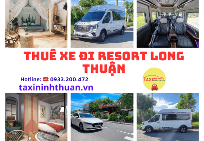 Thuê Xe Đi Resort Long Thuận