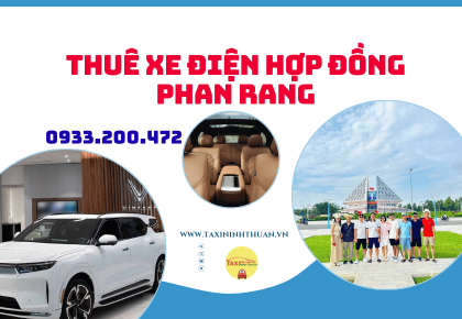 Thuê xe điện hợp đồng phan rang
