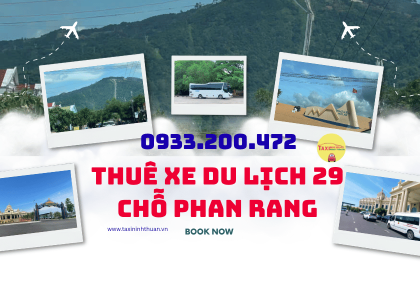 Thuê xe du lịch 29 chỗ phan rang