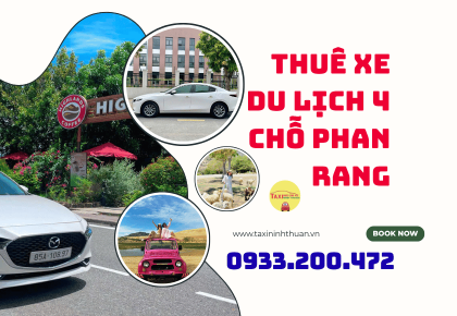 Thuê xe du lịch 4 chỗ phan rang