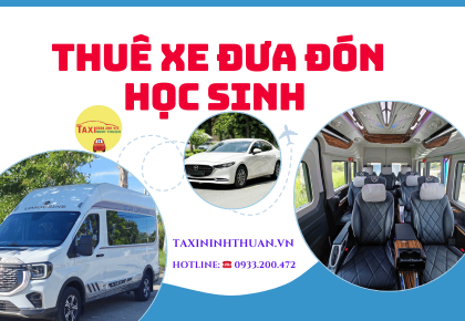 Thuê xe đưa đón học sinh