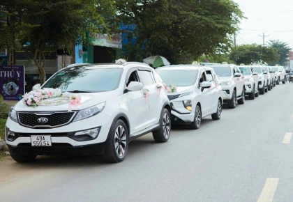Thuê xe hoa cưới hỏi Ninh Thuận 