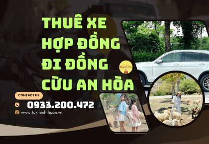 Thuê xe hợp đồng đi đồng cừu an hòa