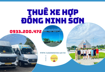 Thuê xe hợp đồng ninh sơn