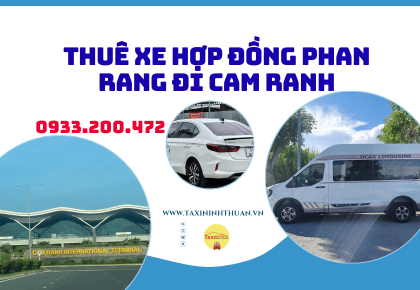 Thuê xe hợp đồng phan rang đi cam ranh