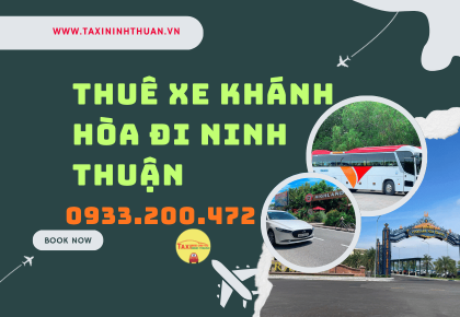 Thuê Xe Khánh Hòa Đi Ninh Thuận